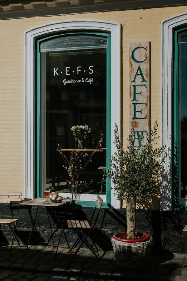 Kefs Guesthouse & Cafe แอเรอสเคอบิง ภายนอก รูปภาพ